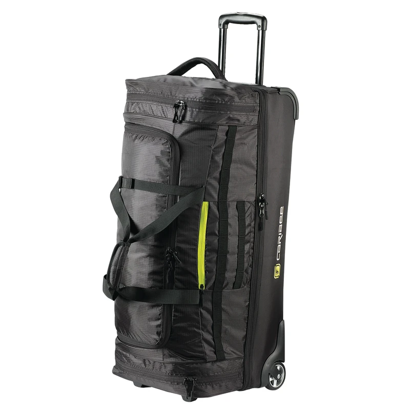 Caribee Scarecrow Wheeled Duffle Bag (85cm - Black) | Sportpursuit.com