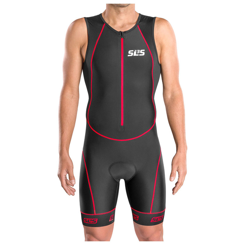/  Black FRT 2.0 /  German Designed / 2 Pockets /  Swim-Bike-Run SLS3 Triathlon Mens Tri Shorts