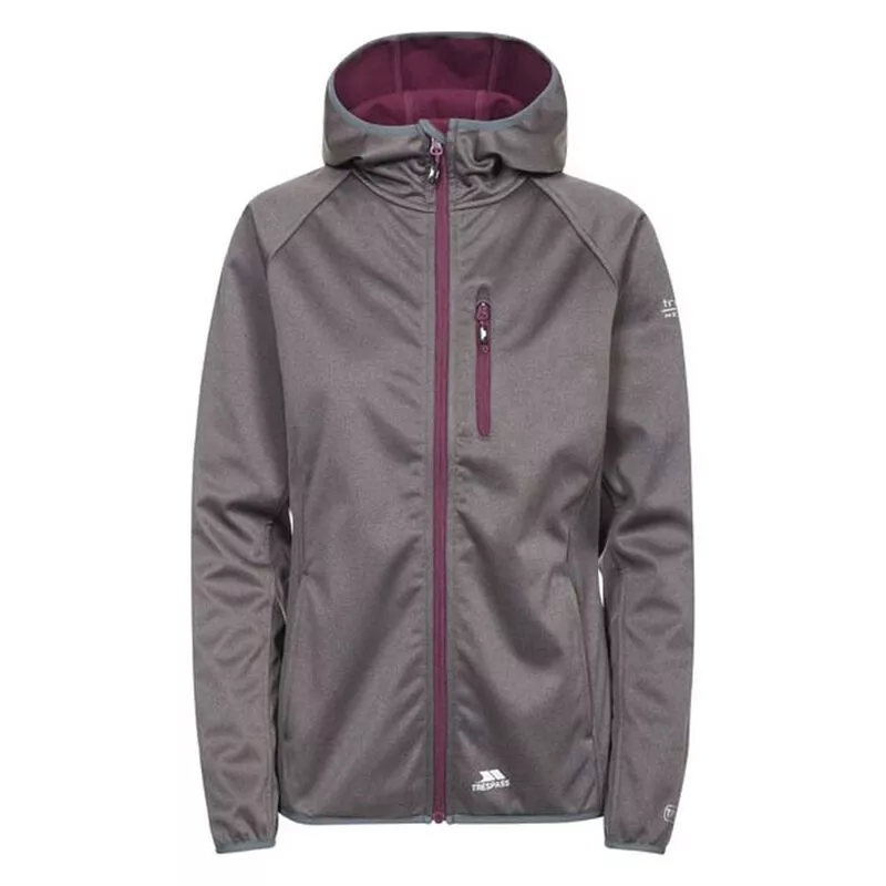 Trespass Womens Shelly Jacket Carbon Marl Sportpursuit