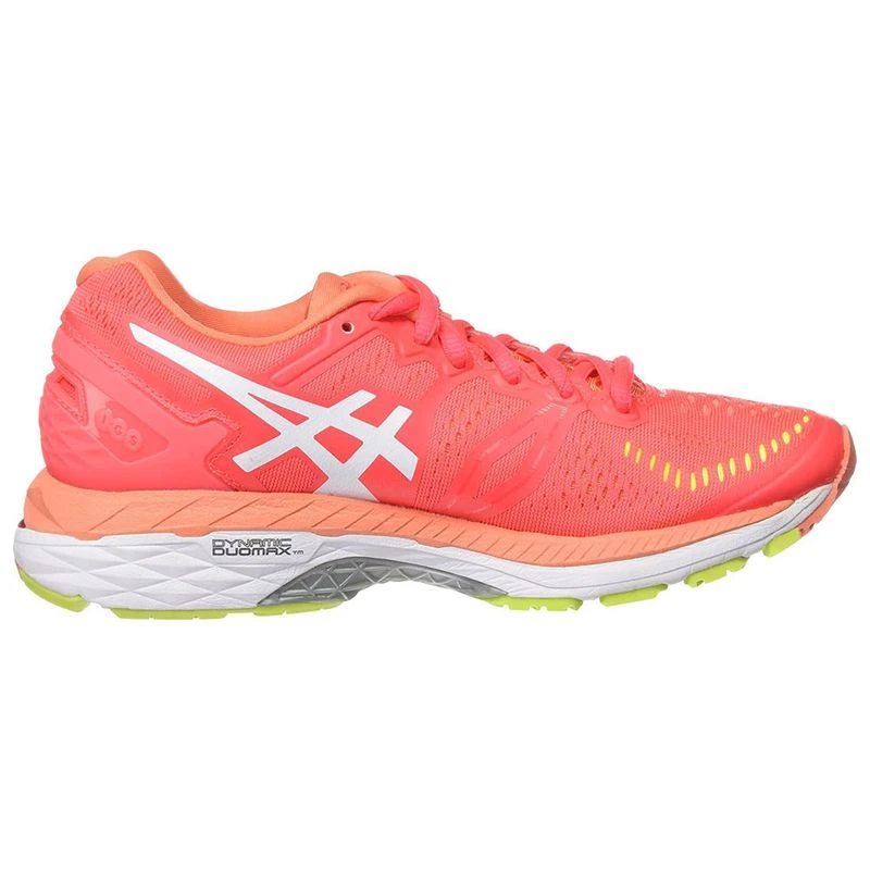 Asics Womens Gel Kayano 23 Shoes Diva Pink White Coral Pink Sportp
