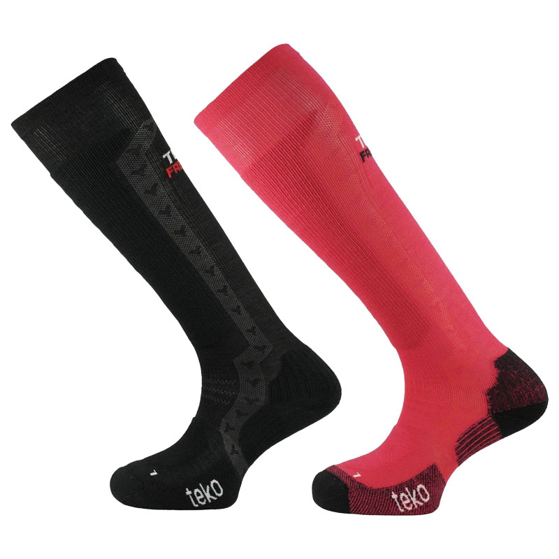 Teko Men's Freeride World Tour Light Cushion Socks 2 Pairs 