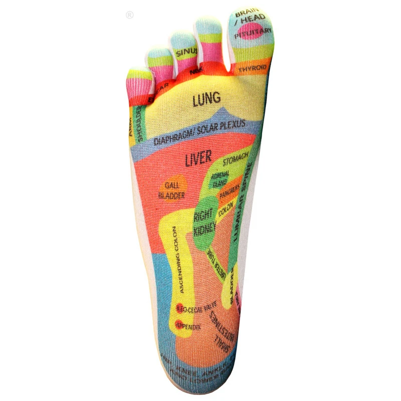 Reflexology Toe Socks (4 Pack - White)
