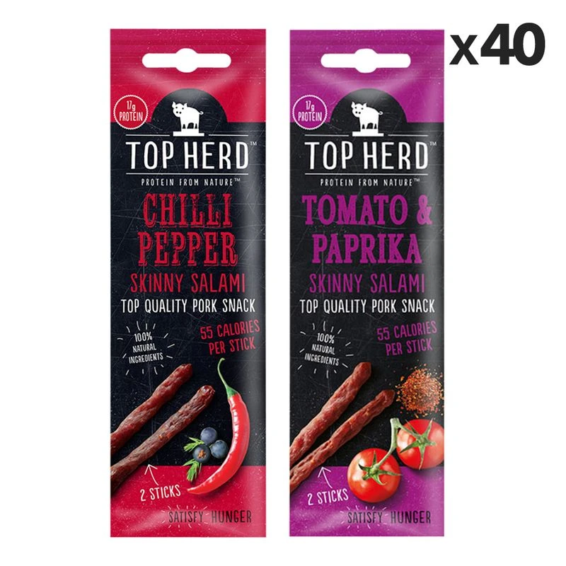 Love Lean Salami (40 x 20g Choice of Flavours)