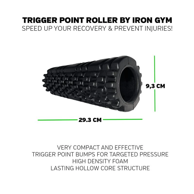 Iron gym foam roller sales