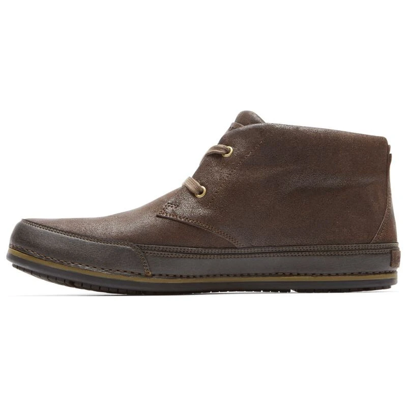 Rockport Mens Jetty Point Chukka Boots Dark Brown Sportpursuit