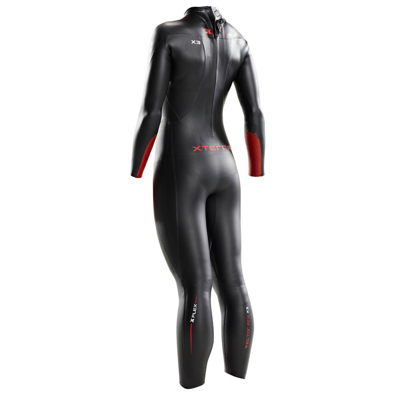 Xterra Womens Vector Pro X3 Wetsuit (Black)