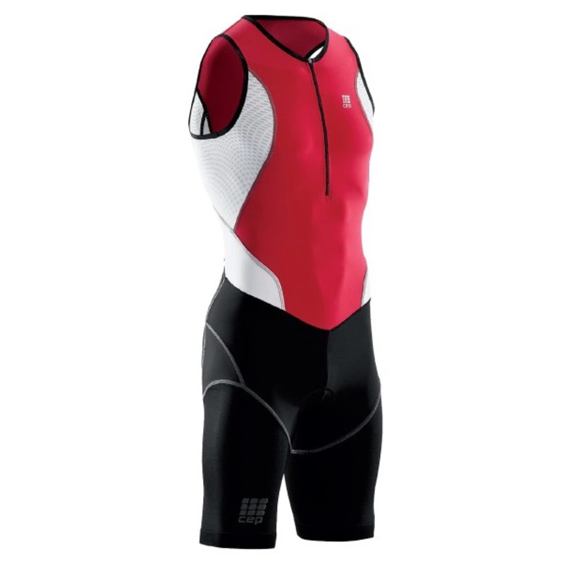 CEP Mens Dynamic+ Tri Skinsuit (Black/Red)