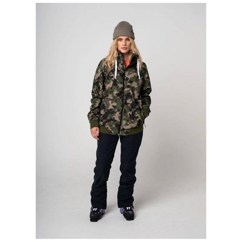 Planks Womens Reunion Soft Shell Jacket British Camo Sportpursuit