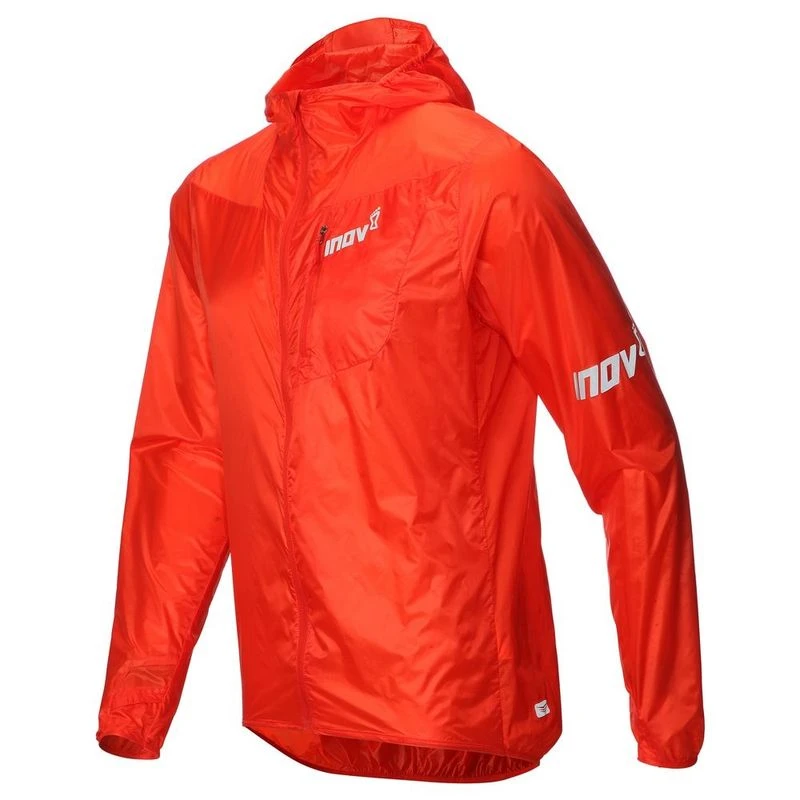 Inov8 Mens Windshell Windproof Jacket Red Sportpursuit