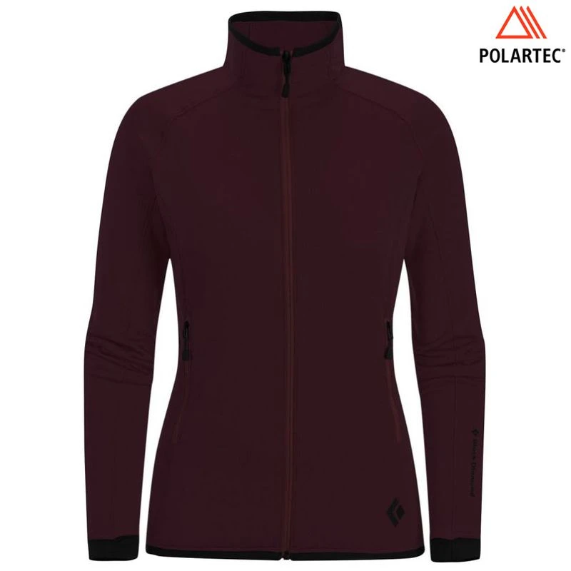 Black Diamond Womens Compound Jacket (Merlot)