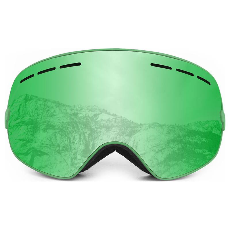 Ocean Cervino Ski Goggles (Green/Green Lens)
