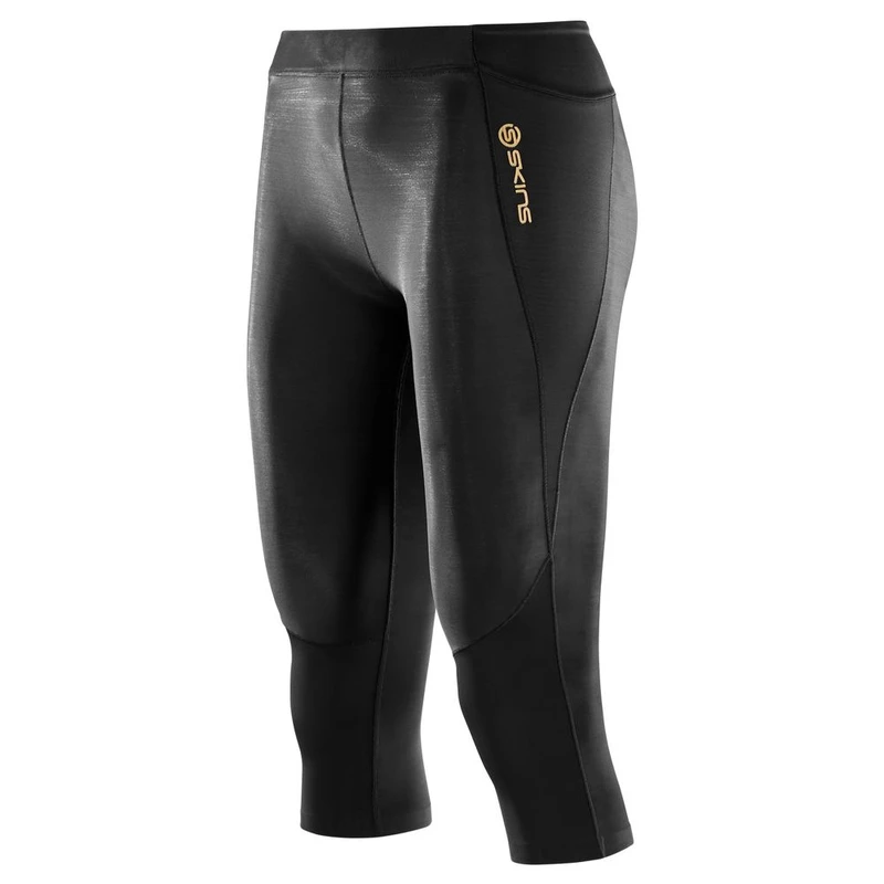 Skins A400 Womens Compression Long Tights (Black)
